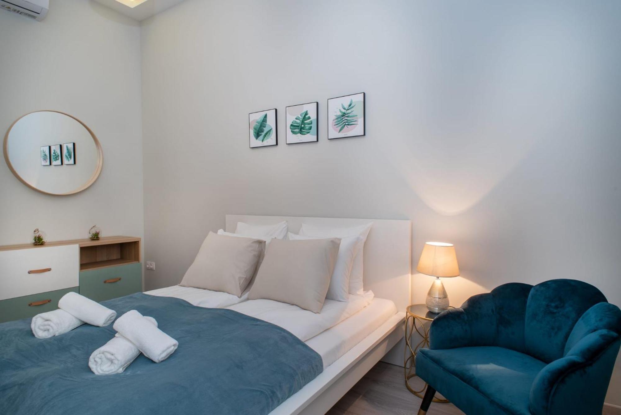 Very Central New And Large Ac Apartment 부다페스트 외부 사진
