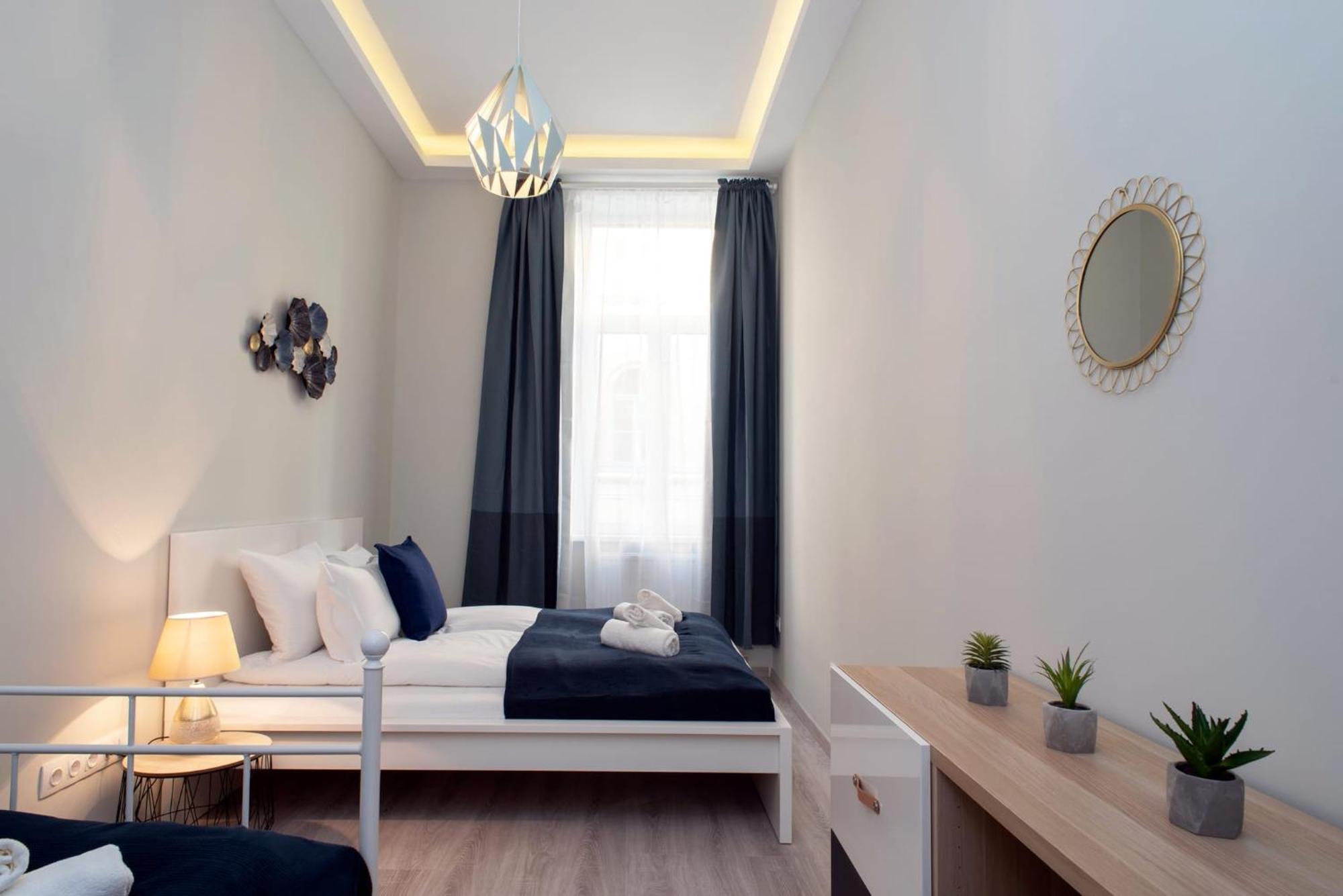 Very Central New And Large Ac Apartment 부다페스트 외부 사진