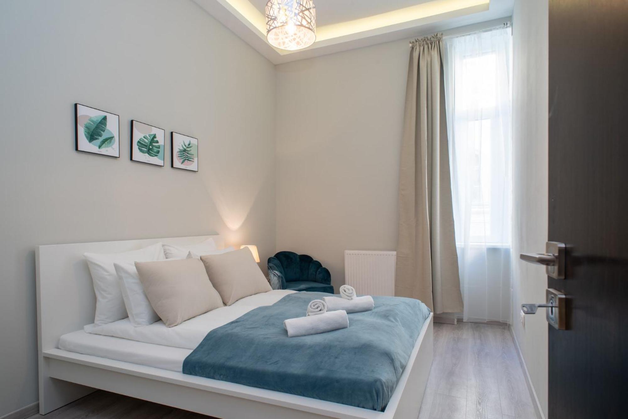 Very Central New And Large Ac Apartment 부다페스트 외부 사진